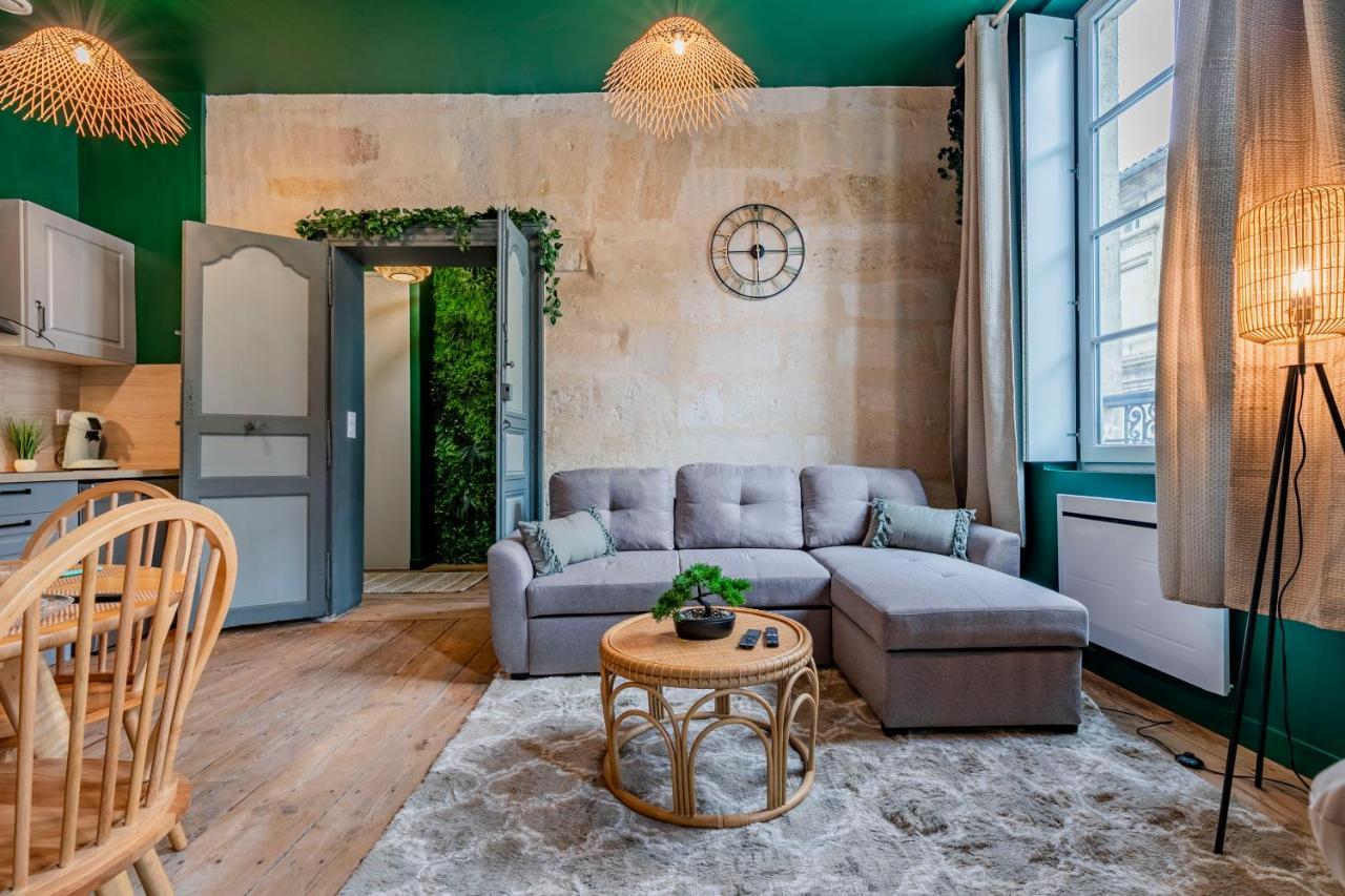 Appartement Jungle - Libourne Centre - 4 Pers - Sauna - Netflix المظهر الخارجي الصورة