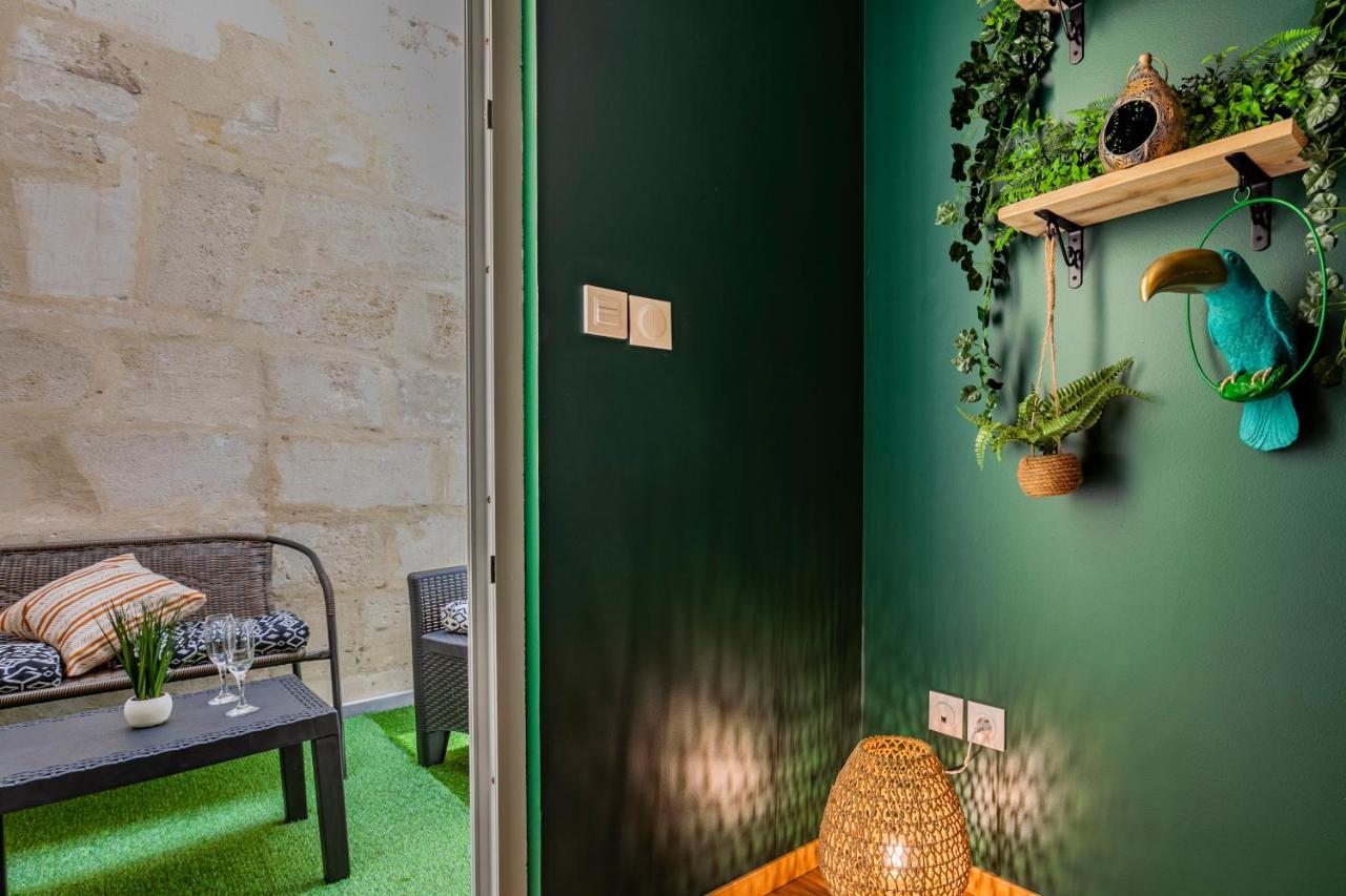 Appartement Jungle - Libourne Centre - 4 Pers - Sauna - Netflix المظهر الخارجي الصورة