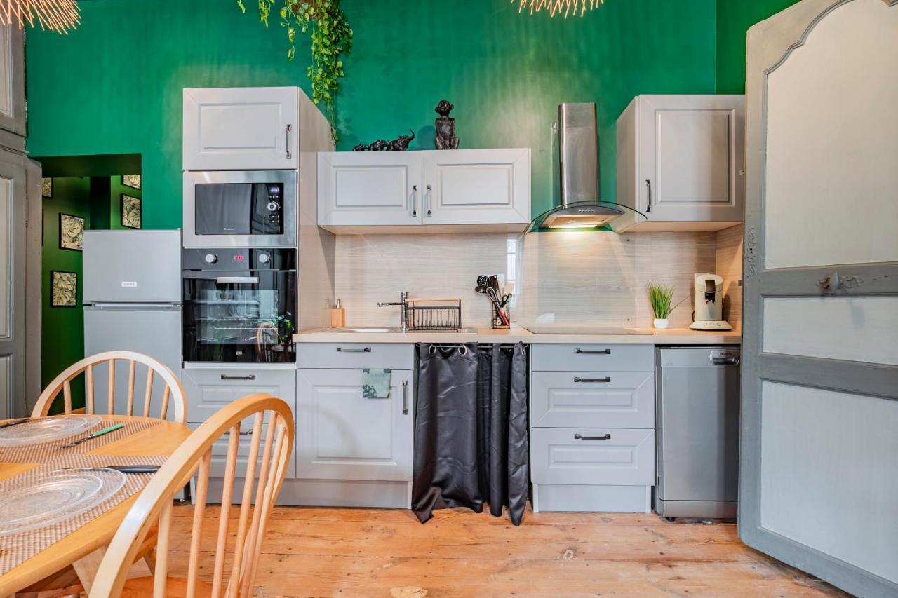 Appartement Jungle - Libourne Centre - 4 Pers - Sauna - Netflix المظهر الخارجي الصورة