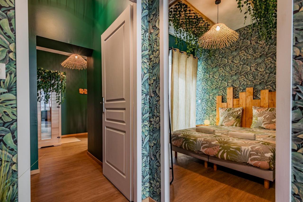 Appartement Jungle - Libourne Centre - 4 Pers - Sauna - Netflix المظهر الخارجي الصورة